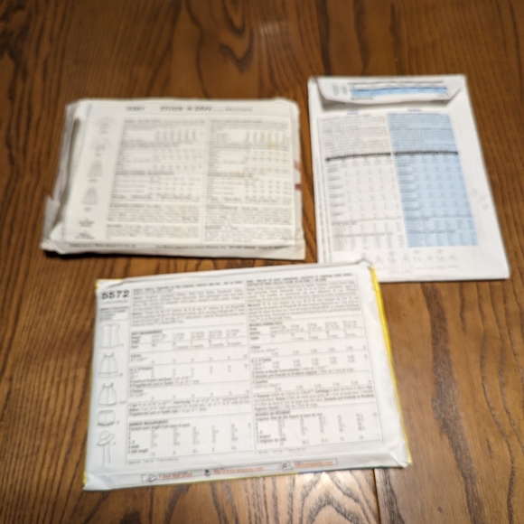 3/$30. Sewing Patterns. Buttermilk. Stitch and Save and Simplicity - Picture 2 of 2